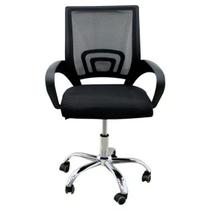 Cadeira De Escritório Confortavel Home Office Mesh Diretor Giratoria New Java - Preto Cadeira De Escritório Confortavel Home Office Mesh Diretor Giratoria New Java - Preto