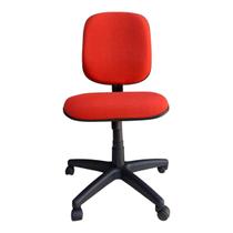 Cadeira de Escritório Diretor Anatômica com Base Relax reclinável tecido Jserrano cor Vermelho Cadeira de Escritório Diretor Anatômica com Base Relax reclinável tecido Jserrano cor Vermelho