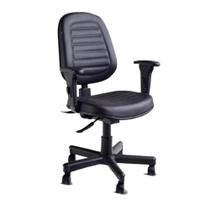 Cadeira de Escritório Diretor Costura Ergonômica com braço regulável Norma NR 17 ABNT - Qualiflex