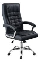 Cadeira De Escritório Diretor Ergonômica Preta Cor Preto Material Do Estofamento Aço Cadeira De Escritório Diretor Ergonômica Preta Cor Preto Material Do Estofamento Aço