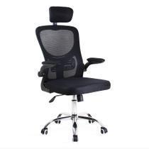 Cadeira de Escritório Diretor Flink Healer com Encosto de cabeça
