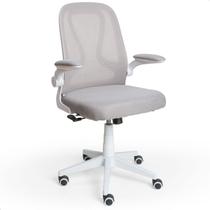 Cadeira De Escritório Diretor Giratória Com Tela Mesh P210 Cinza Cadeira De Escritório Diretor Giratória Com Tela Mesh P210 Cinza