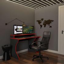 Cadeira de Escritório Diretor Giratória Evandra Preta