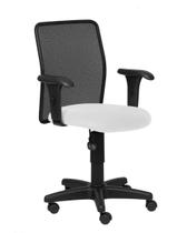 Cadeira de Escritório Diretor Giratória Tela Ligth Space Branco