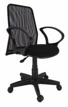 Cadeira de Escritório Diretor Giratória Tela Pistão a Gás