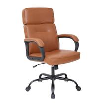Cadeira de Escritório Diretor Hermond Giratória Marrom - Mobly Cadeira de Escritório Diretor Hermond Giratória Marrom - Mobly