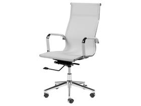 Cadeira de Escritorio Eames Esteirinha Alta Tela - Mesh Branca Cadeira de Escritorio Eames Esteirinha Alta Tela - Mesh Branca