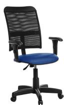 Cadeira De Escritório Em Tela Com Braço Rce Branco Cadeira De Escritório Em Tela Com Braço Rce Branco