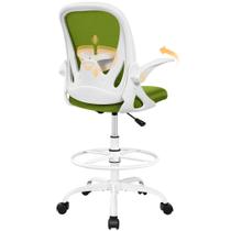 Cadeira de Escritório Ergonômica Alta Primy Drafting Ajustável Cadeira de Escritório Ergonômica Alta Primy Drafting Ajustável