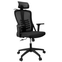 Cadeira De Escritório Ergonômica Artiko Livik Regulável Apoio Lombar Braços 4D