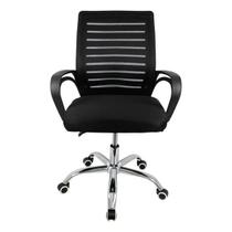 cadeira de escritório ergonômica confortável giratória zebrada