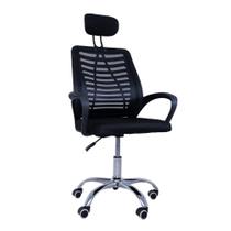 Cadeira De Escritório Ergonômica Diretor Office Viena com Encosto Alto