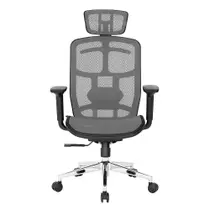 Cadeira de Escritório Ergonômica DT3 Diana, Até 100Kg, Cilindro Classe 4, Cinza - 14513-4