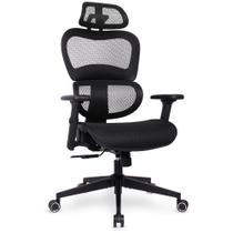 Cadeira de Escritório Ergonômica DT3 DT3 Alera, Reclinável, Apoio de Braço 3D, Cilindro de Gás, Preto - 13382-7