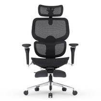 Cadeira de Escritório Ergonômica DT3 Ergonomie FT, Até 160kg, Reclinável, Braço 5D, Cilindro de Gás Claase 4, Preto - 14435-7 Cadeira de Escritório Ergonômica DT3 Ergonomie FT, Até 160kg, Reclinável, Braço 5D, Cilindro de Gás Claase 4, Preto - 14435-7
