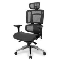 Cadeira de Escritório Ergonômica DT3 Helora, Até 150kg, Altura Ajustável em 4 Posições, Braços 3D, Preto - 11211-6