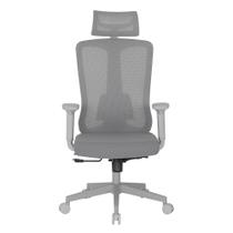 Cadeira de Escritório Ergonômica DT3 Maya Grey Frame, Até 120Kg, Reclinável, Malha e Tecido, Cinza Claro - 14672-0 Cadeira de Escritório Ergonômica DT3 Maya Grey Frame, Até 120Kg, Reclinável, Malha e Tecido, Cinza Claro - 14672-0