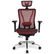 Cadeira de Escritório Ergonômica DT3 Moira, Até 150kg, Apoio de Cabeça e Braço 3D, Cilindro Classe 4, Red - 11216-1