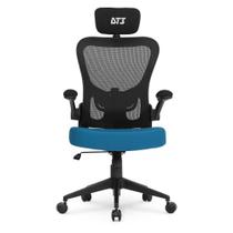 Cadeira de Escritório Ergonômica DT3 Vita Headrest, Até 120Kg, Mesh Spandex, Azul - 14229-8 Cadeira de Escritório Ergonômica DT3 Vita Headrest, Até 120Kg, Mesh Spandex, Azul - 14229-8