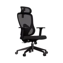 Cadeira De Escritório Ergonômica Elements Sarin Preta