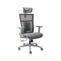 Cadeira De Escritório Ergonômica Elements Vertta Pro Cinza Cadeira De Escritório Ergonômica Elements Vertta Pro Cinza