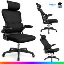 Cadeira De Escritório Ergonômica Giratoria Ajuste Lombar Tecido Respirável Em Mesh Espuma Assento Injetada Marca Eagle Force Cadeira De Escritório Ergonômica Giratoria Ajuste Lombar Tecido Respirável Em Mesh Espuma Assento Injetada Marca Eagle Force
