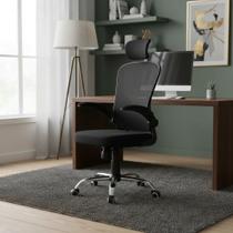 Cadeira De Escritório Ergonômica Giratória B100 Com Estofado Mesh Luvinco