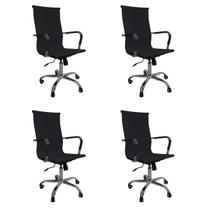 Cadeira De Escritório Esteirinha Giratória Ergonômica Alta