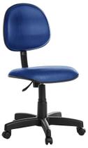 Cadeira De Escritório Executiva Rv Azul Escuro - Goldflex