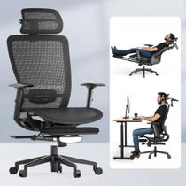Cadeira de Escritório FLEXISPOT OC3 AIR-F Ergonômica com Tela e Descanso para Pés Cadeira de Escritório FLEXISPOT OC3 AIR-F Ergonômica com Tela e Descanso para Pés