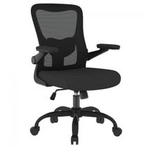 Cadeira de Escritório FlexiSpot OCB1-Lite, Ajustável, 3D, Mesh, Preta Cadeira de Escritório FlexiSpot OCB1-Lite, Ajustável, 3D, Mesh, Preta