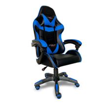 Cadeira De Escritório Gamer Drakon ELG Ergonômica Azul/Preto