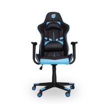 Cadeira De Escritório Gamer Gira Dazz Prime-x Preto E Azul