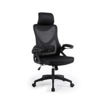 Cadeira de Escritório Get Flex Pro - Ergonômica - Suporte Lombar - Braço Retrátil - Preta - 72398