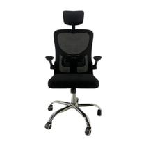 Cadeira De Escritório Giratória Diretor Computador Tela Mesh