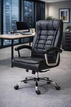 Cadeira de Escritório Giratoria Ergonomica Apoio Lombar com Rodinhas Presidente Diretor Executiva Cadeira de Escritório Giratoria Ergonomica Apoio Lombar com Rodinhas Presidente Diretor Executiva