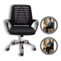 Cadeira De Escritório Giratória Esteirinha Mesh Ergonômica