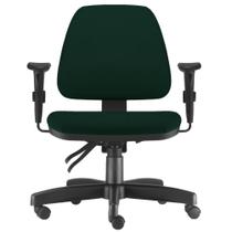 Cadeira de Escritório Giratória Executiva Ergonômica Sky Suede Verde Musgo - Lyam Decor Cadeira de Escritório Giratória Executiva Ergonômica Sky Suede Verde Musgo - Lyam Decor