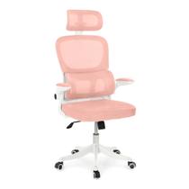 Cadeira de Escritório Giratória Executiva Viena com Regulagem de Altura - Rosa Cadeira de Escritório Giratória Executiva Viena com Regulagem de Altura - Rosa