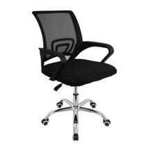 Cadeira de Escritório Giratória Office Arco Preta Conthey Evolux - N2232356