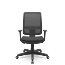 Cadeira de Escritório Giratória Presidente Brizza Back System Plaxmetal