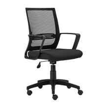 Cadeira de Escritório Giratória Stay Encosto em Tela Universal Base Nylon Assento Crepe Preto Roal Cadeira de Escritório Giratória Stay Encosto em Tela Universal Base Nylon Assento Crepe Preto Roal