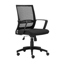 Cadeira De Escritório Giratória Stay Encosto Preto Cadeira De Escritório Giratória Stay Encosto Preto