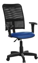 Cadeira De Escritório Giratória Tela Com Braço Rce ul