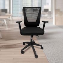 Cadeira de Escritório Home-Office com Rodinhas HY-699 com Elevador A Gás GL