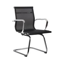 Cadeira de Escritório Interlocutor Fixa New Star Preta