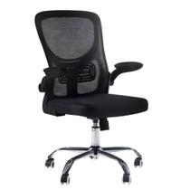 Cadeira De Escritorio Joy Giratoria, Até 120 kg, Ajuste De Altura, Revestimento Mesh, Apoio De Braços, Base Estrela E Rodízios - OCH04