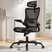 Cadeira de Escritório Marsail Ergonômica com Encosto Alto em Tela Ajustável