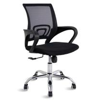 Cadeira De Escritório Mesh Relax Giratoria New Java Preto Cadeira De Escritório Mesh Relax Giratoria New Java Preto