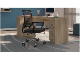 Cadeira De Escritório Mesh Relax Giratoria New Java Preto Cadeira De Escritório Mesh Relax Giratoria New Java Preto